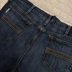 Cinch Men's Mid Rise Slim Fit Straight Leg Jeans - Dark Stonewash 36x36